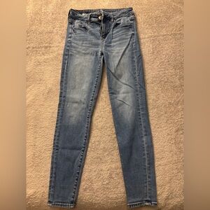 American Eagle Outfitters Blue Skinny Jeans